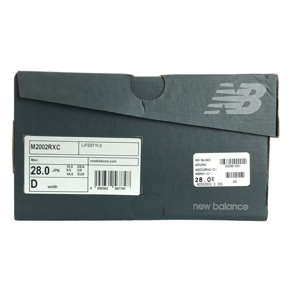 【新品】  New Balance / ニューバランス | 2023SS | M2002RXC GORE-TEX スエード スニーカー | 28 | グレー | メンズ