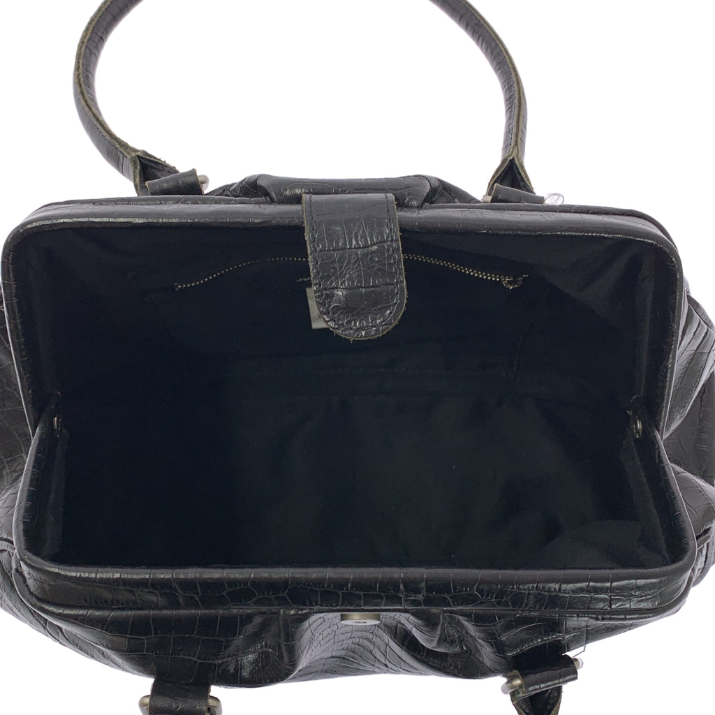 JUNYA WATANABE COMME des GARCONS / ジュンヤワタナベ | クロコ型押し レザー トートバッグ |