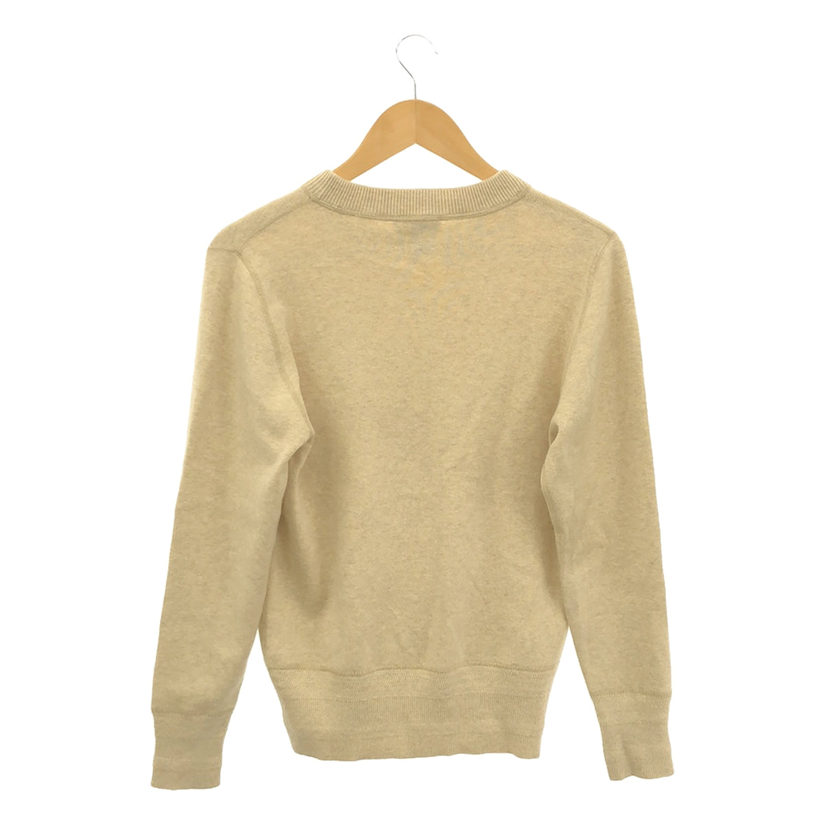 HYKE | Cashmere blend crew neck knit | 1 | Beige | Women's