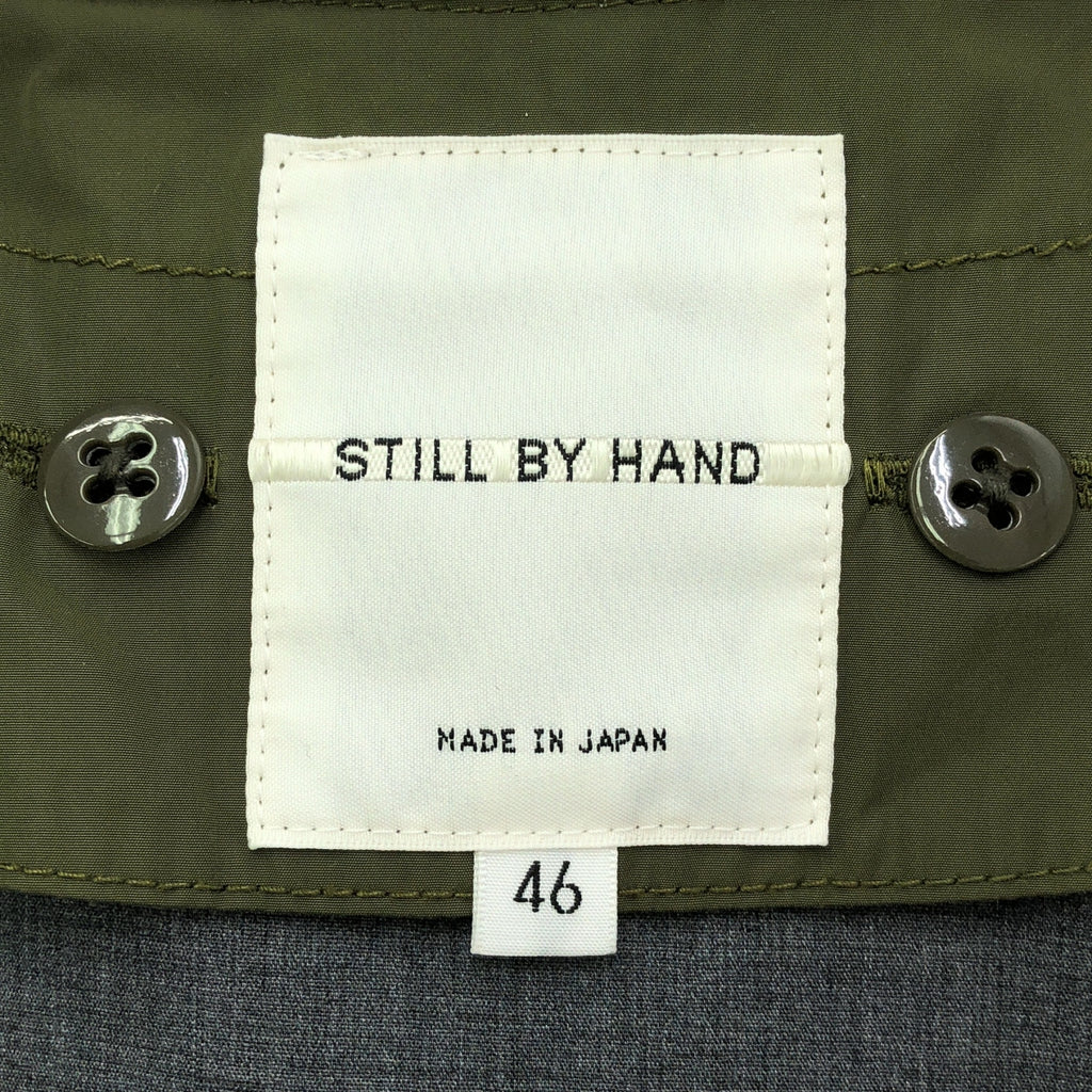 STILL BY HAND / スティルバイハンド | シンサレートイージートレンチ コート | 46 | カーキ | メンズ