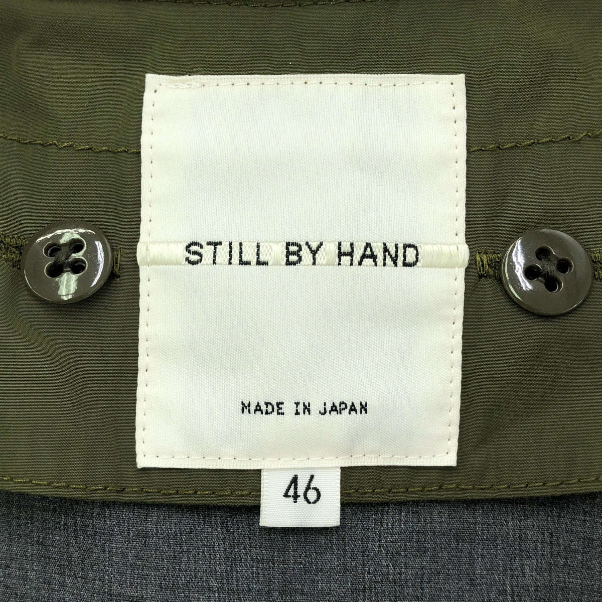 STILL BY HAND / スティルバイハンド | シンサレートイージートレンチ コート | 46 | カーキ | メンズ