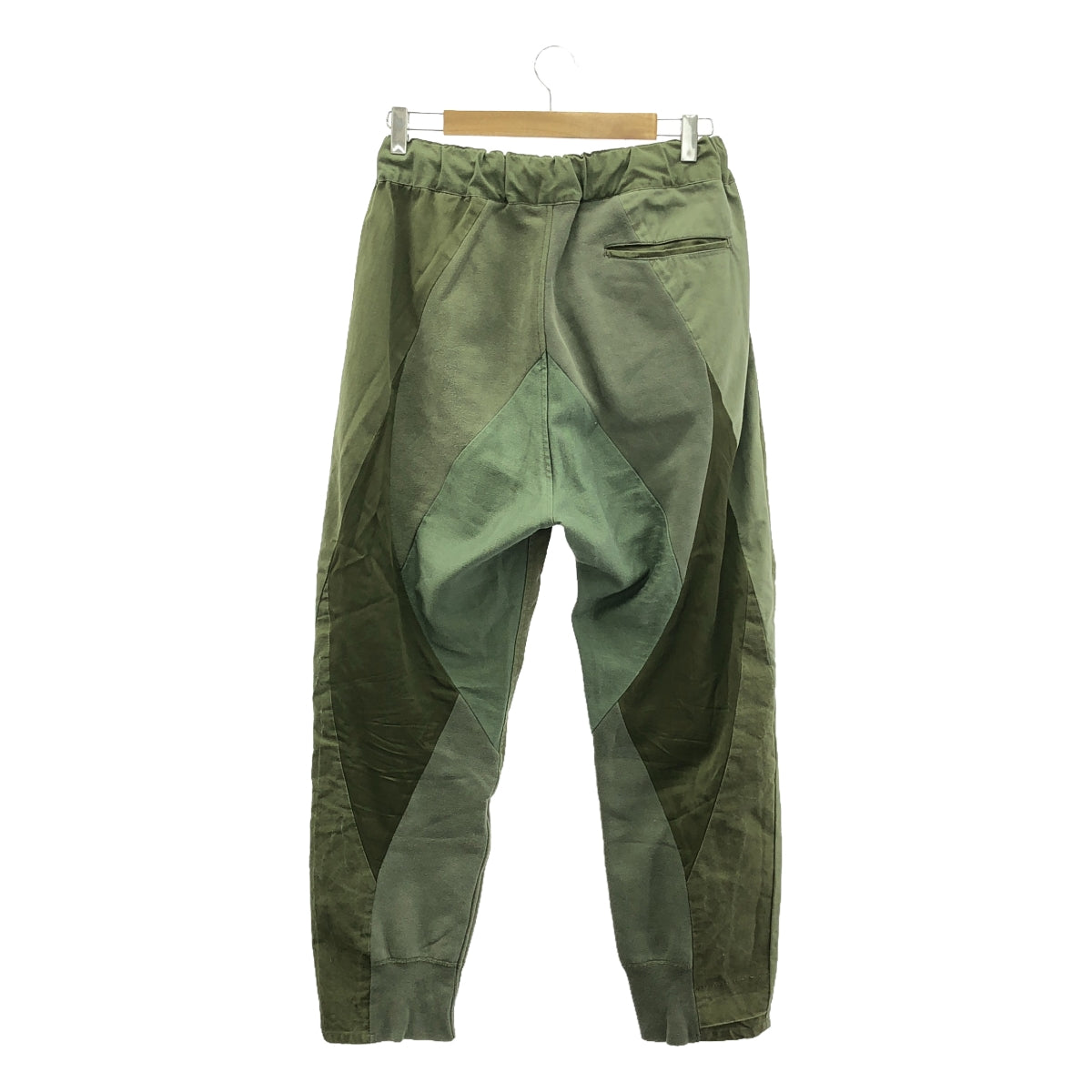 ink / ink | Reconstructed remake patch drawstring pants | M | Men's