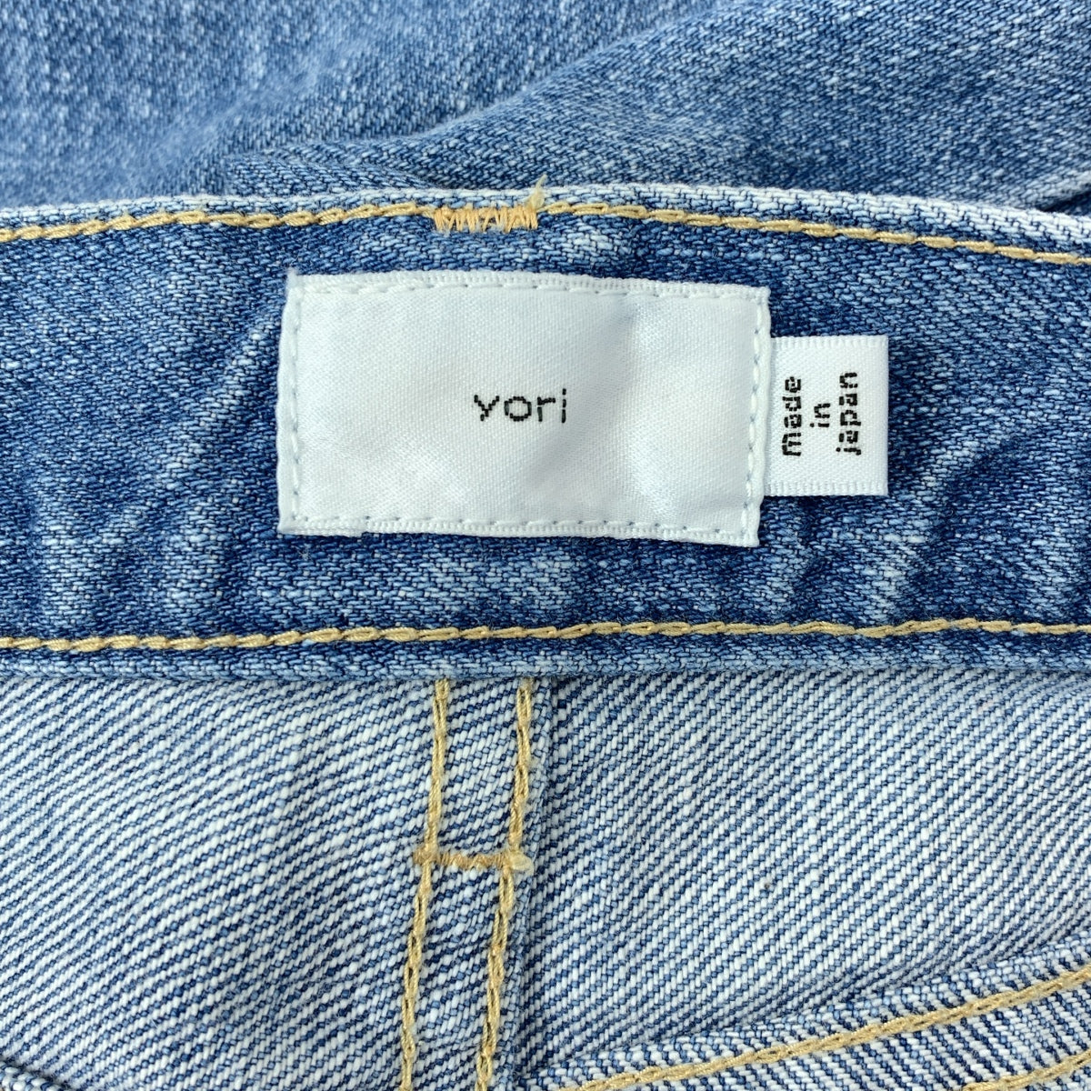 yori / ヨリ | Janeワイド デニム パンツ | 34 | メンズ