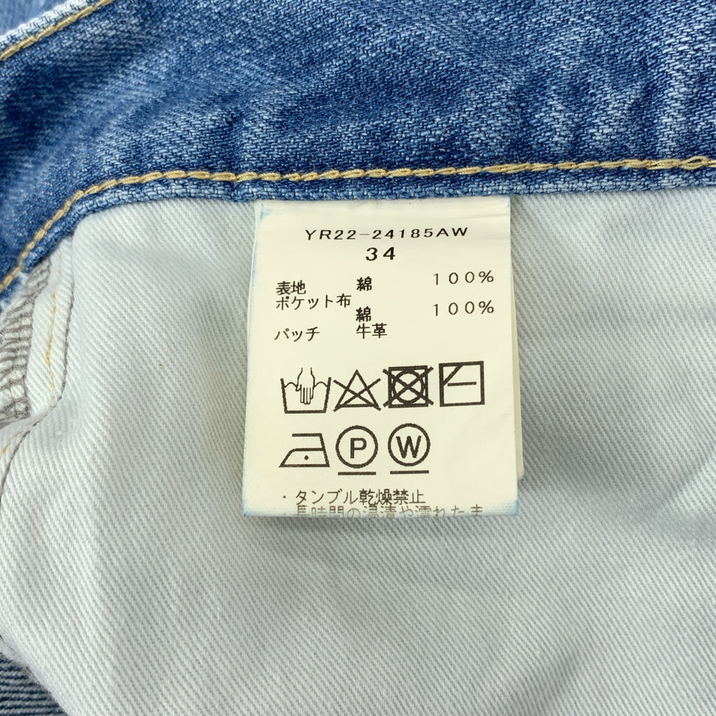 yori / ヨリ | Janeワイド デニム パンツ | 34 | メンズ