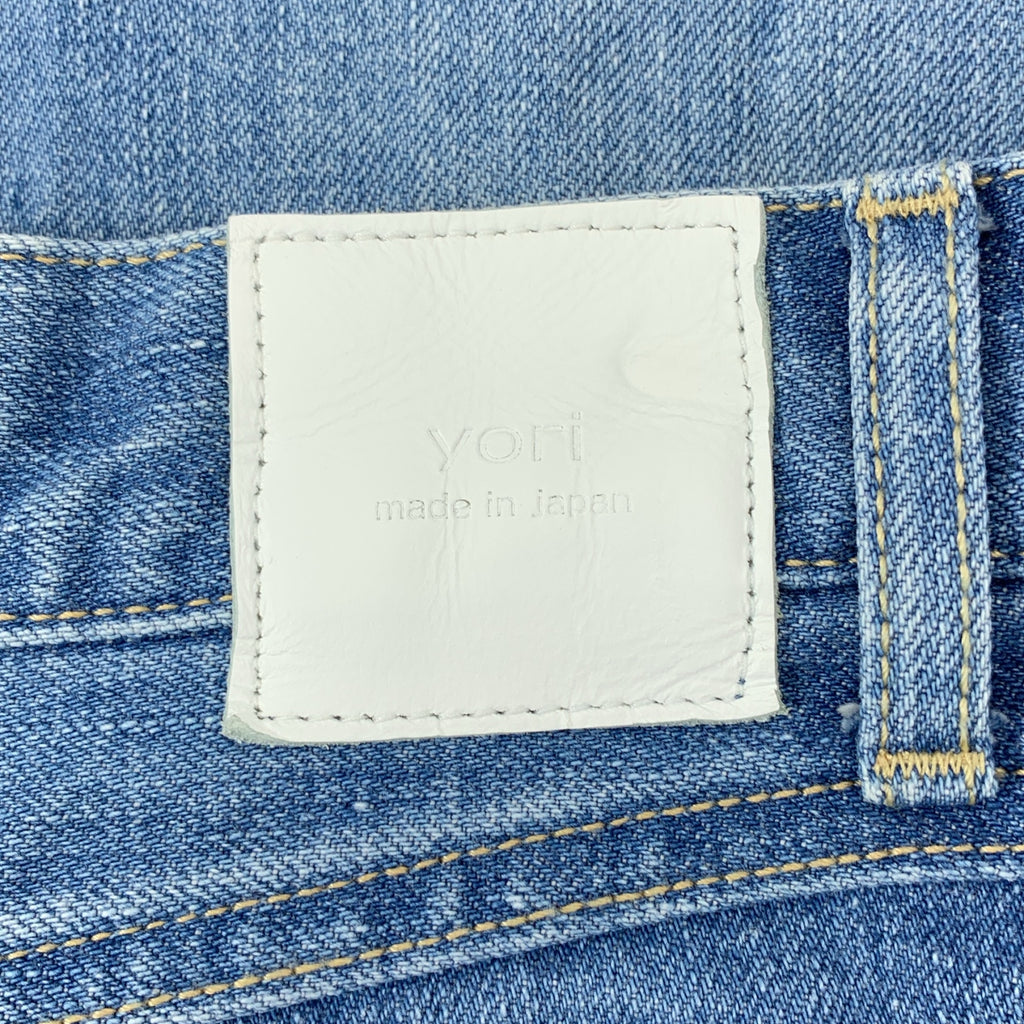 yori / ヨリ | Janeワイド デニム パンツ | 34 | メンズ