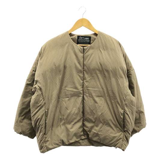 LOFTLABO / Loft Lab | × KAWADA FEATHER DAMB No-collar over down jacket | 0 | Women's