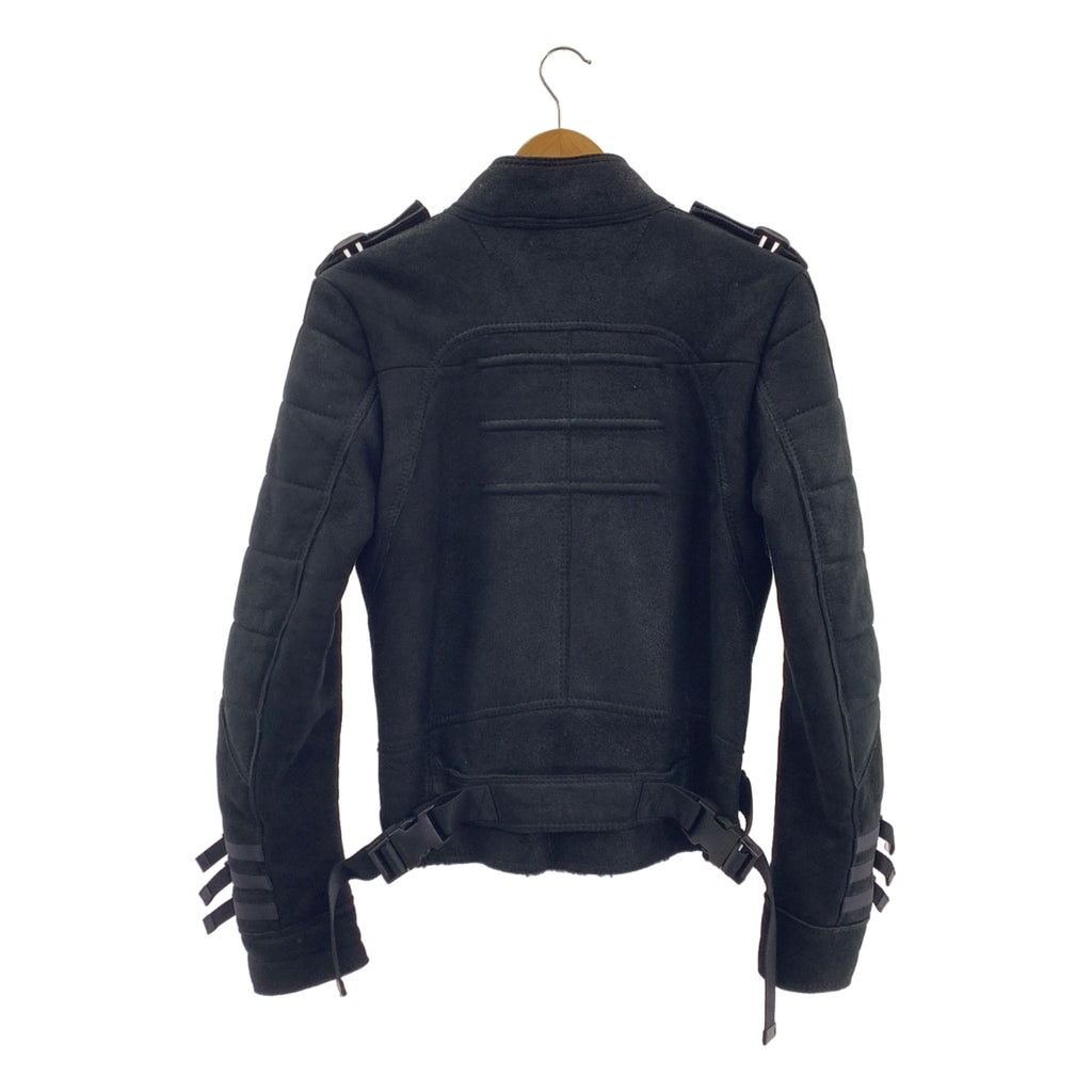 Dior Homme | Hedi Slimane 80 年代新浪潮 / Mouton 羊毛皮夾克 | 尺寸 44 | 男款