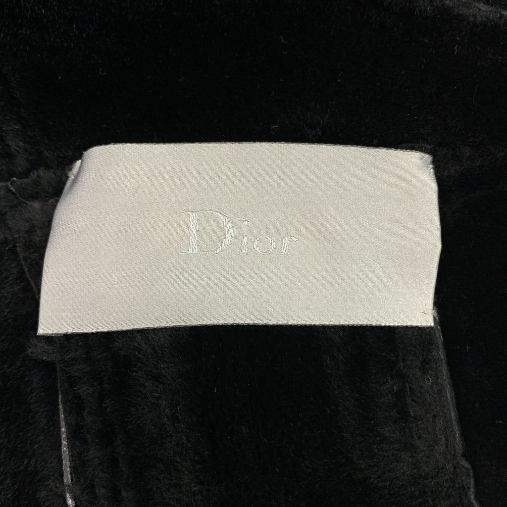 Dior Homme | Hedi Slimane 80 年代新浪潮 / Mouton 羊毛皮夾克 | 尺寸 44 | 男款