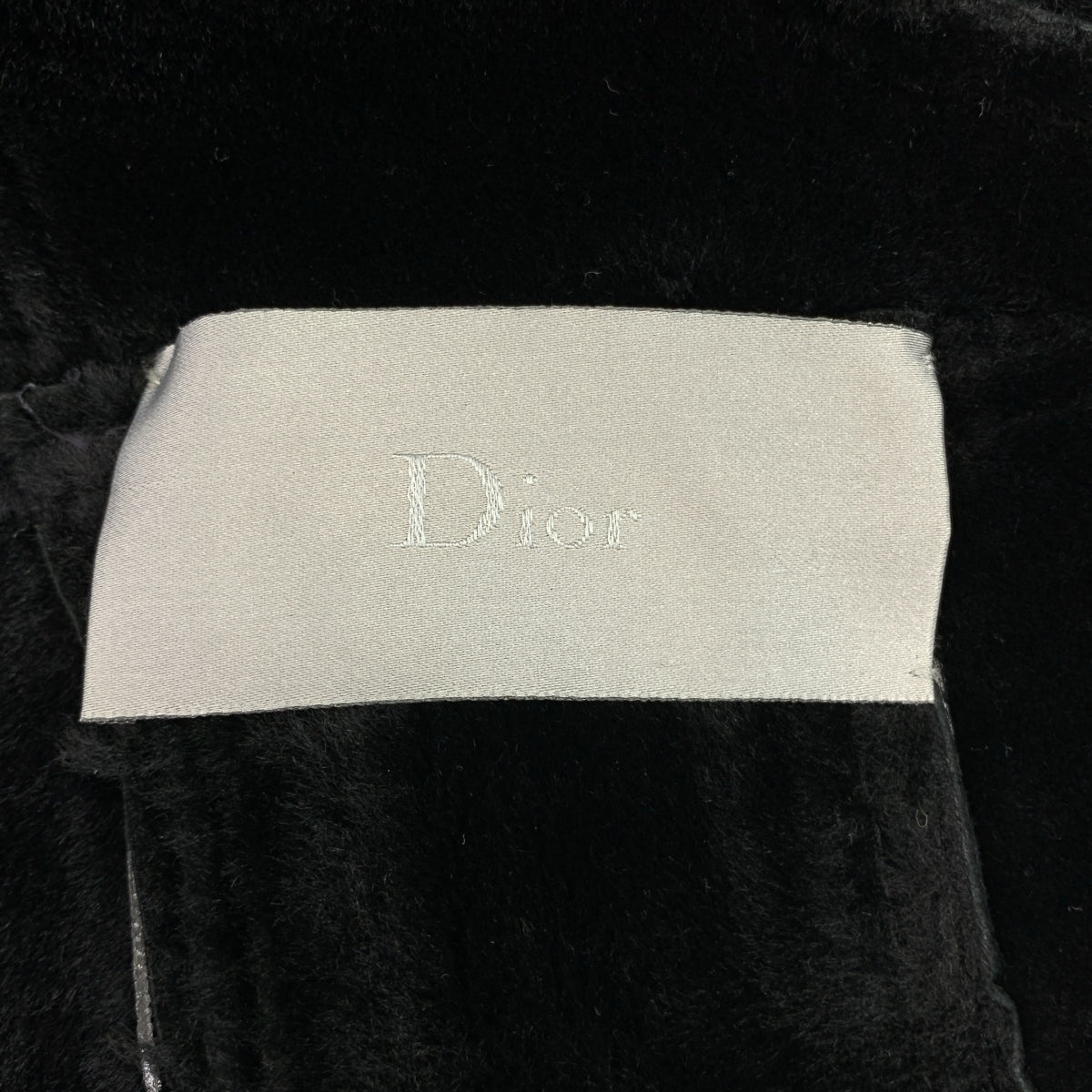 Dior Homme | Hedi Slimane 80 年代新浪潮 / Mouton 羊毛皮夾克 | 尺寸 44 | 男款