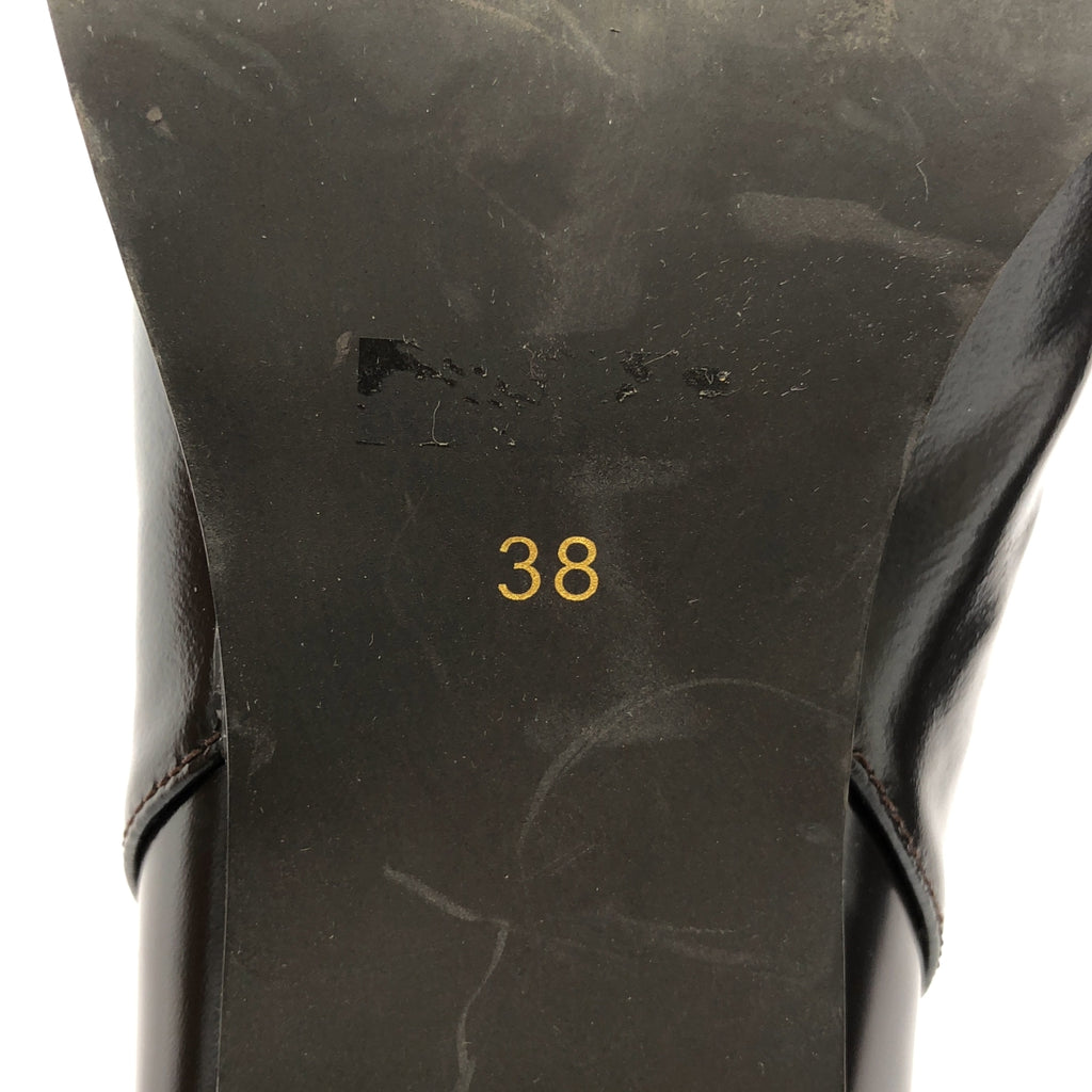 ENFOLD | 粗跟木穆勒涼鞋 | 尺寸 38 | 女款