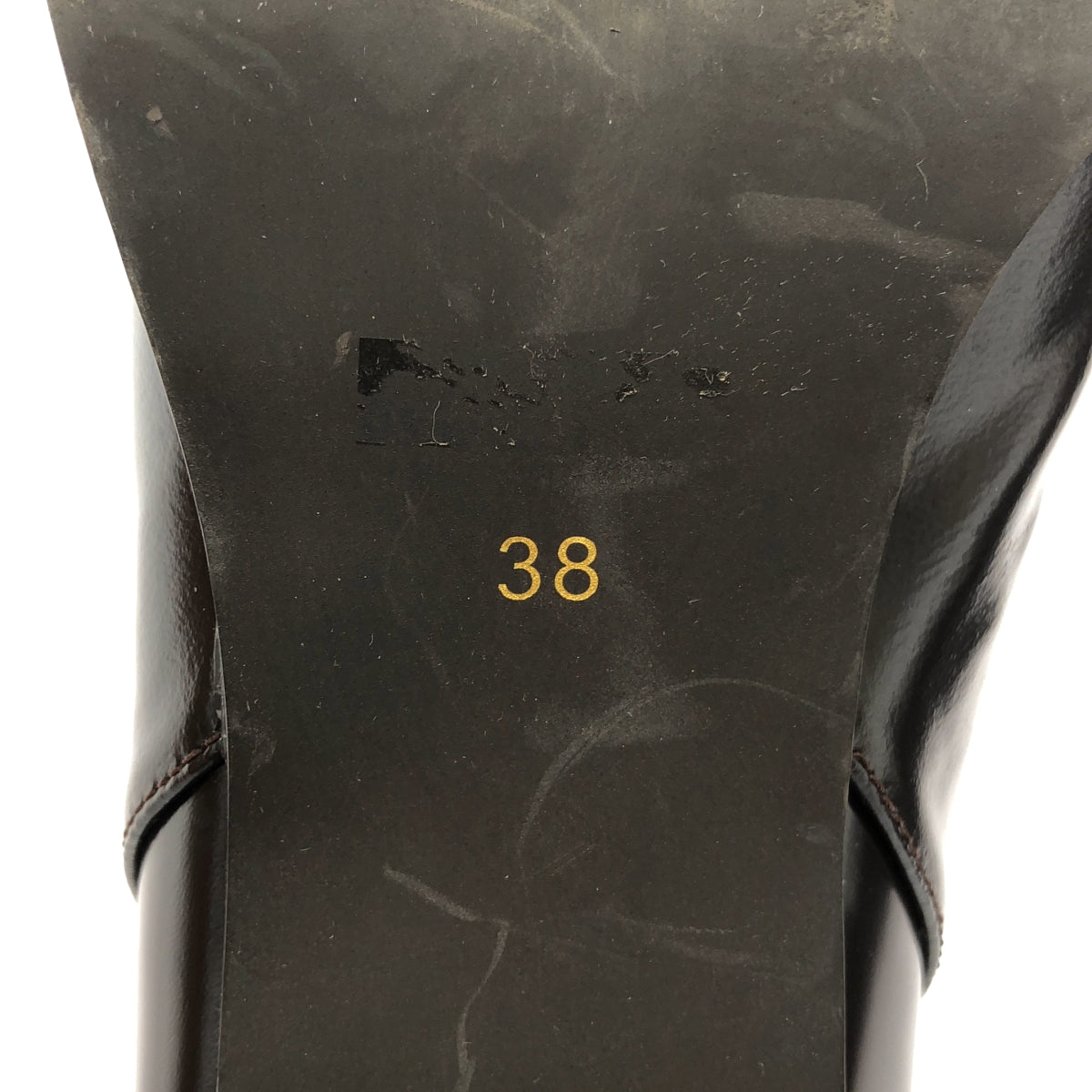 ENFOLD | 粗跟木穆勒涼鞋 | 尺寸 38 | 女款