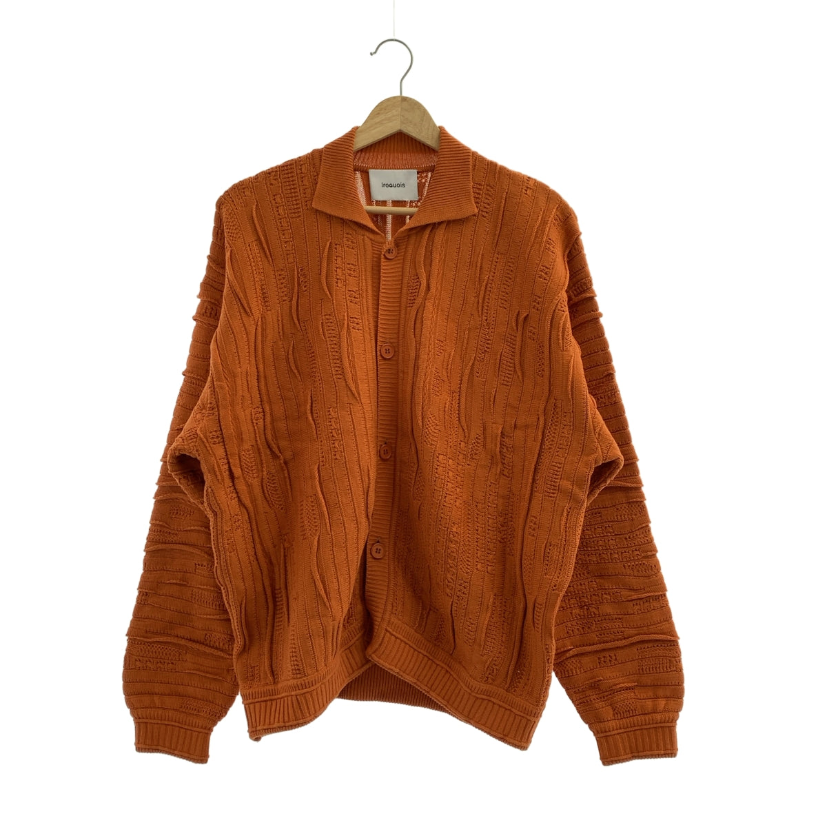 易洛魁 | 棉質領開襟衫 | 2 號 | 男款