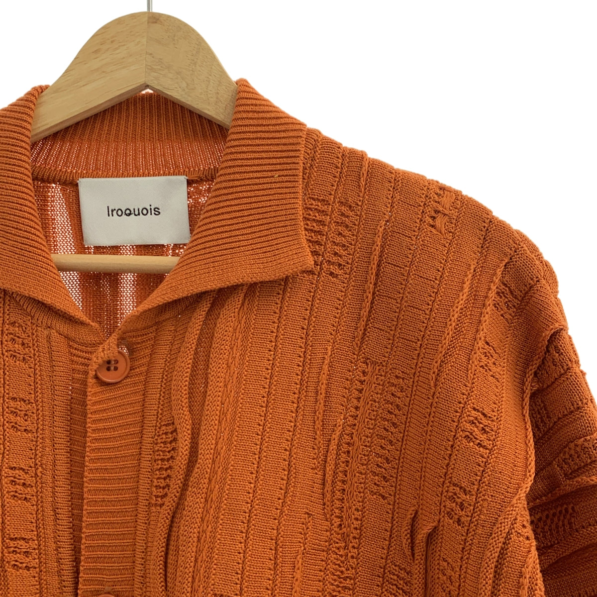 易洛魁 | 棉質領開襟衫 | 2 號 | 男款