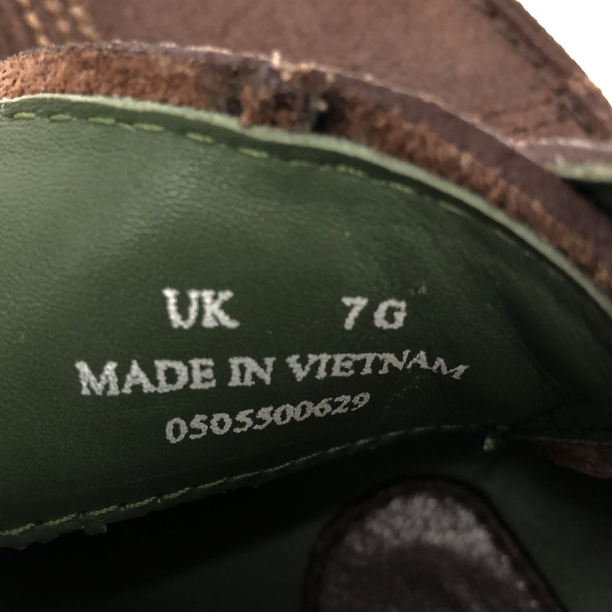 clarks / クラークス | レザー ステッチワーク クレープソール モカシンシューズ | 7 G | ブラウン | メンズ