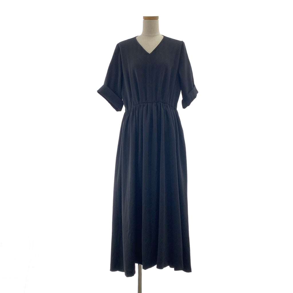 foufou | THE DRESS #11 V領褶皺洋裝 | 1 |