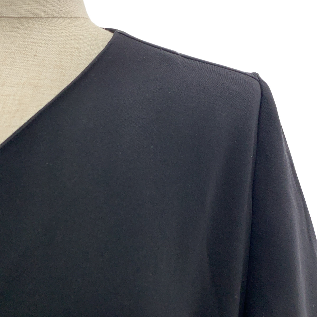 foufou | THE DRESS #11 V領褶皺洋裝 | 1 |