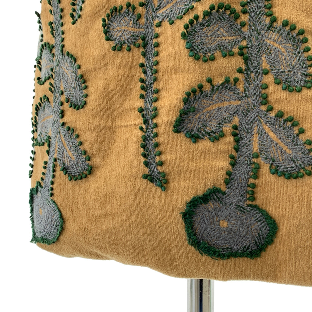 mina perhonen / ミナペルホネン | forest garden 総柄 刺しゅう フーデッド ダウンコート | 38 | レディース