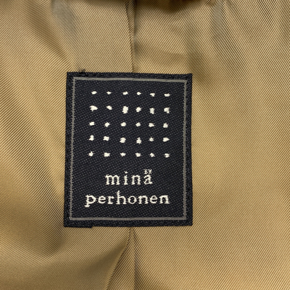 mina perhonen / ミナペルホネン | forest garden 総柄 刺しゅう フーデッド ダウンコート | 38 | レディース