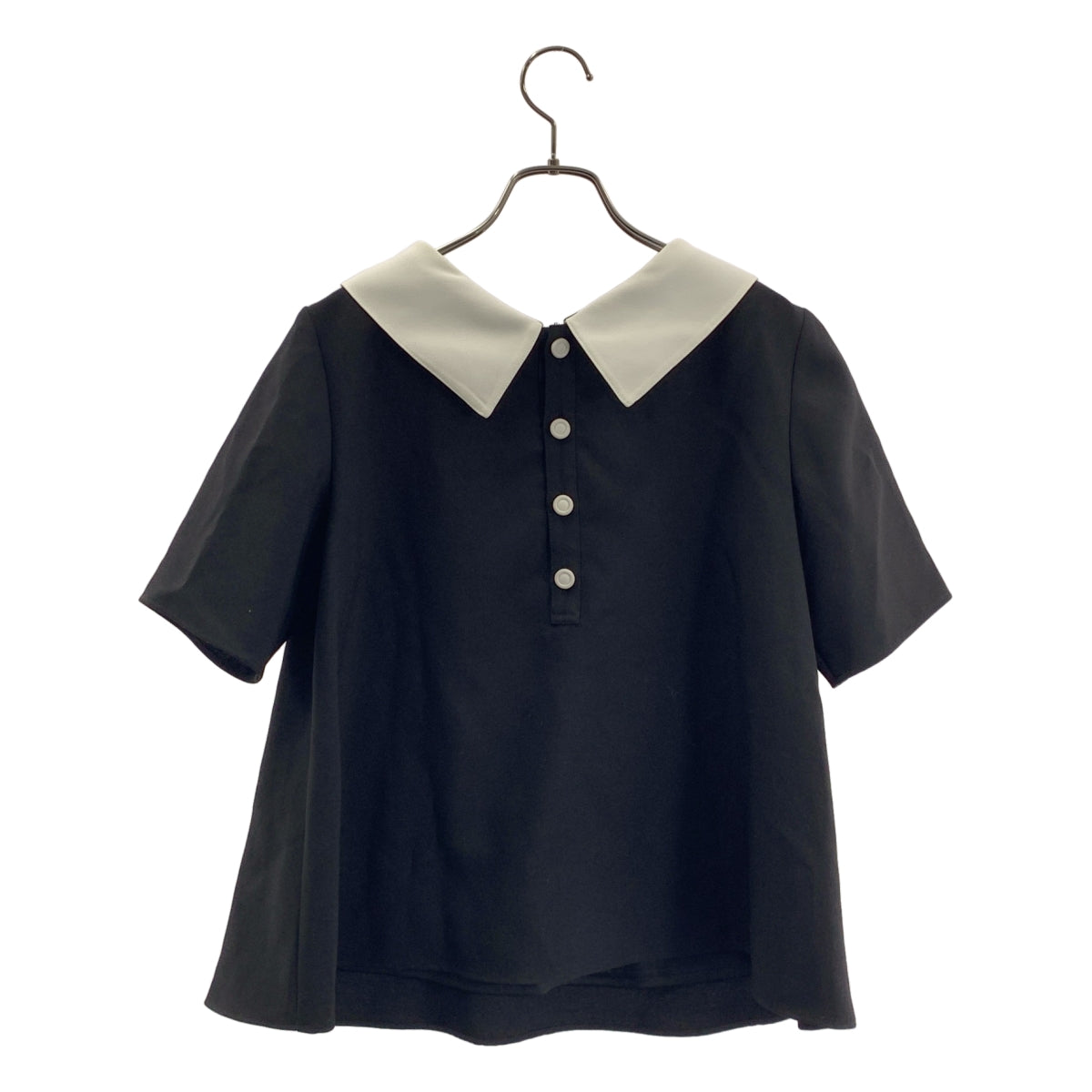 JENNE / ジェンヌ | 付け襟 バイカラーブラウス シャツ | L | レディース