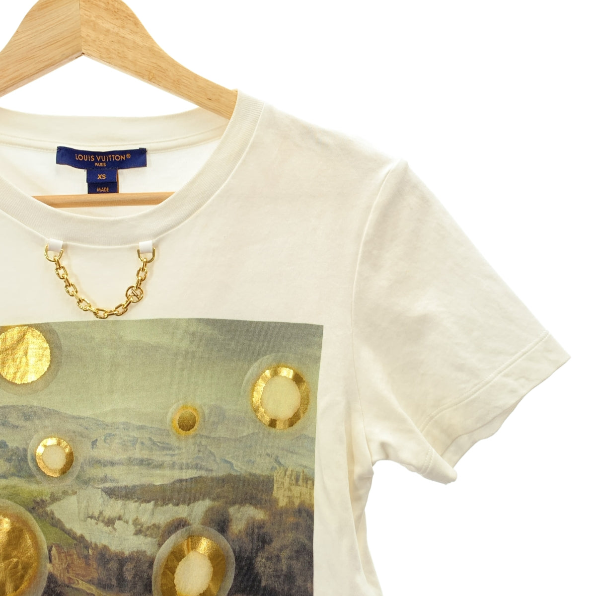 Louis Vuitton | 2025 春夏系列 | x Laurent Grasso / 印花短上衣 | XS | 女款
