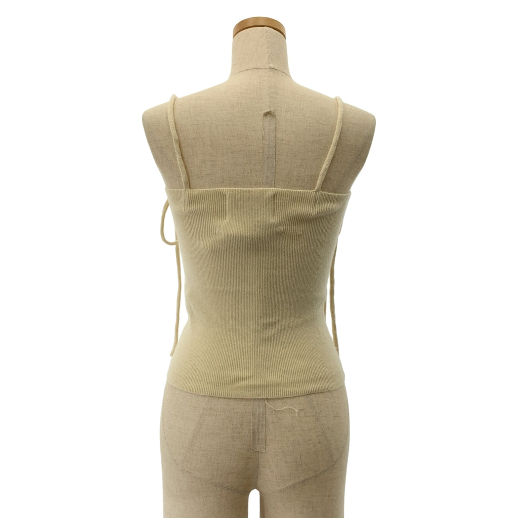 極致羊絨 | Ron Herman 羊絨混紡吊帶背心 | 米色 | 女款