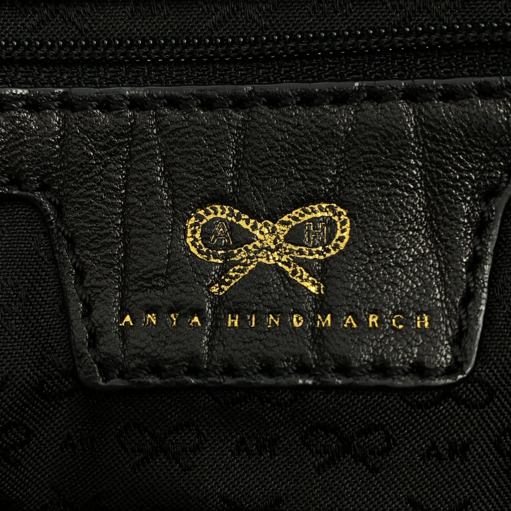 ANYA HINDMARCH / アニヤハインドマーチ | レザー ハンドバッグ |