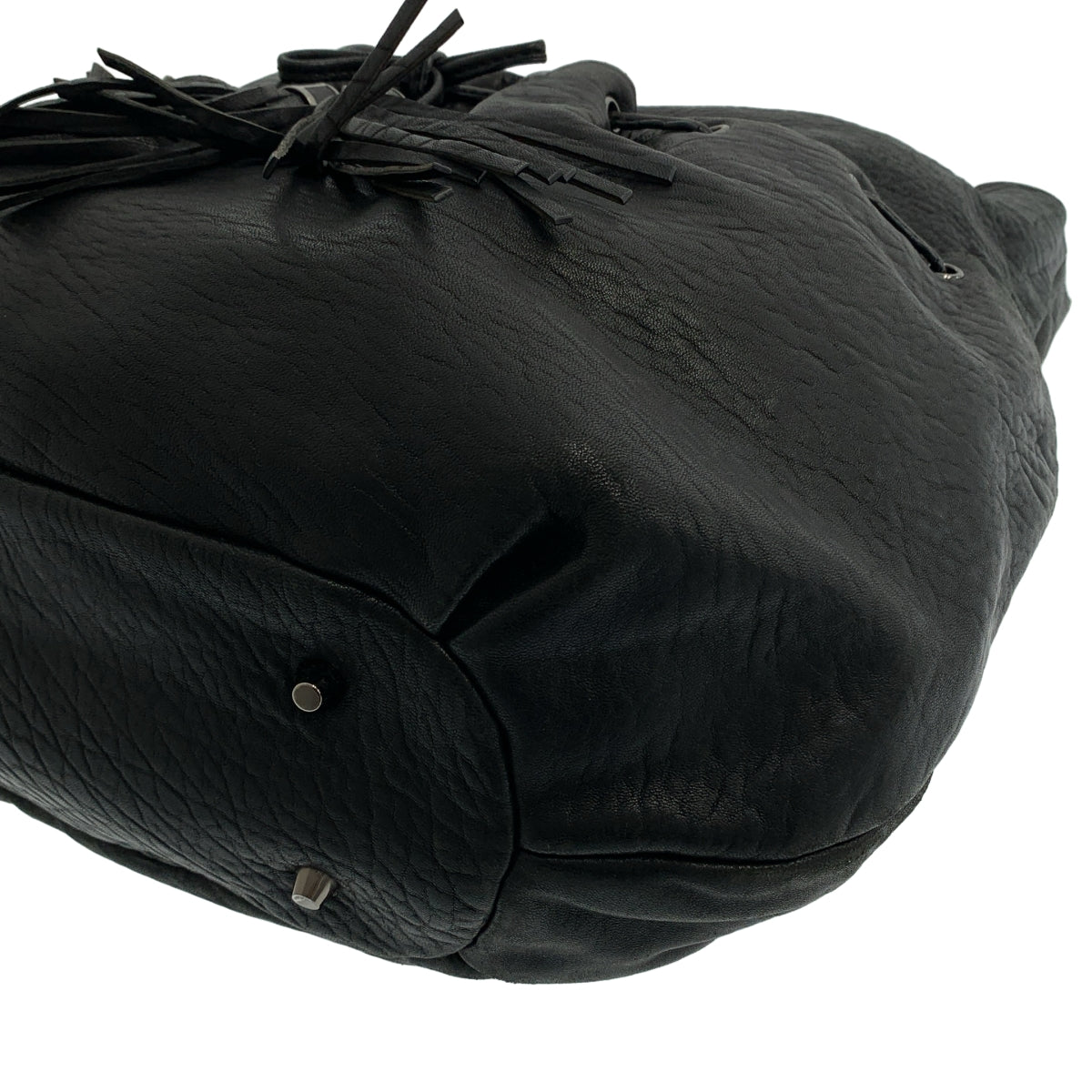 ANYA HINDMARCH / アニヤハインドマーチ | レザー ハンドバッグ |