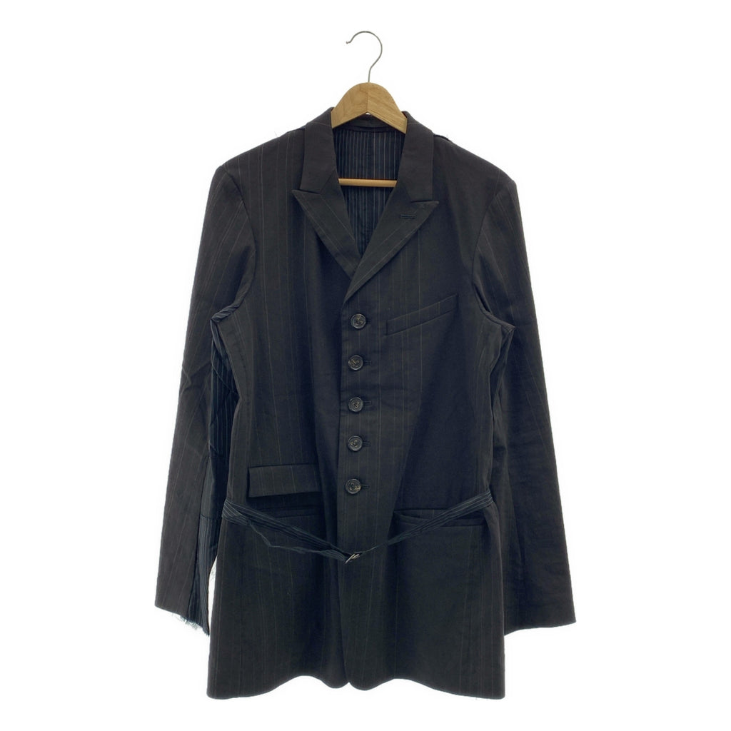 Viridi-Anne | 條紋拼接外套 | 2 碼 | 男士