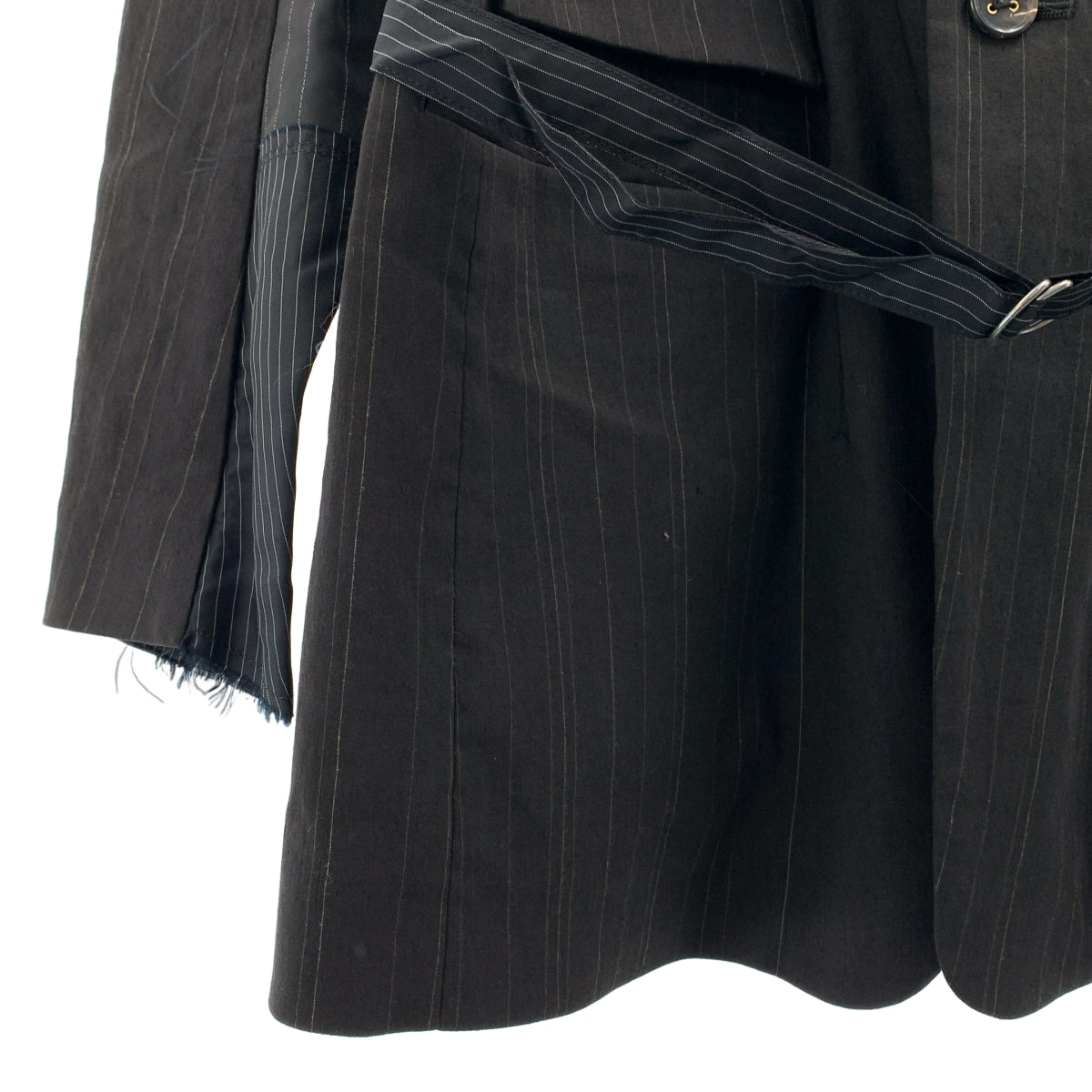 Viridi-Anne | 條紋拼接外套 | 2 碼 | 男士