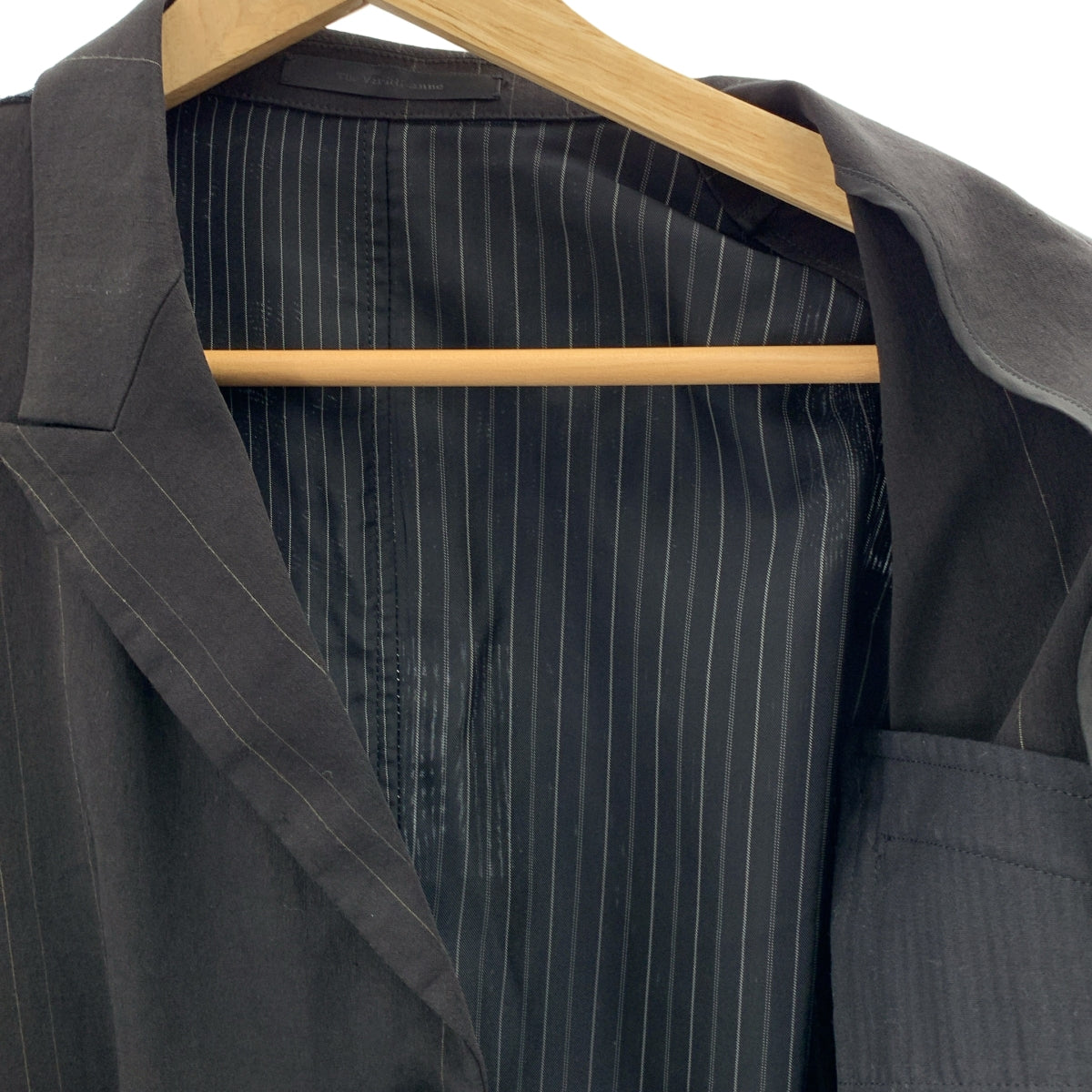 Viridi-Anne | 條紋拼接外套 | 2 碼 | 男士