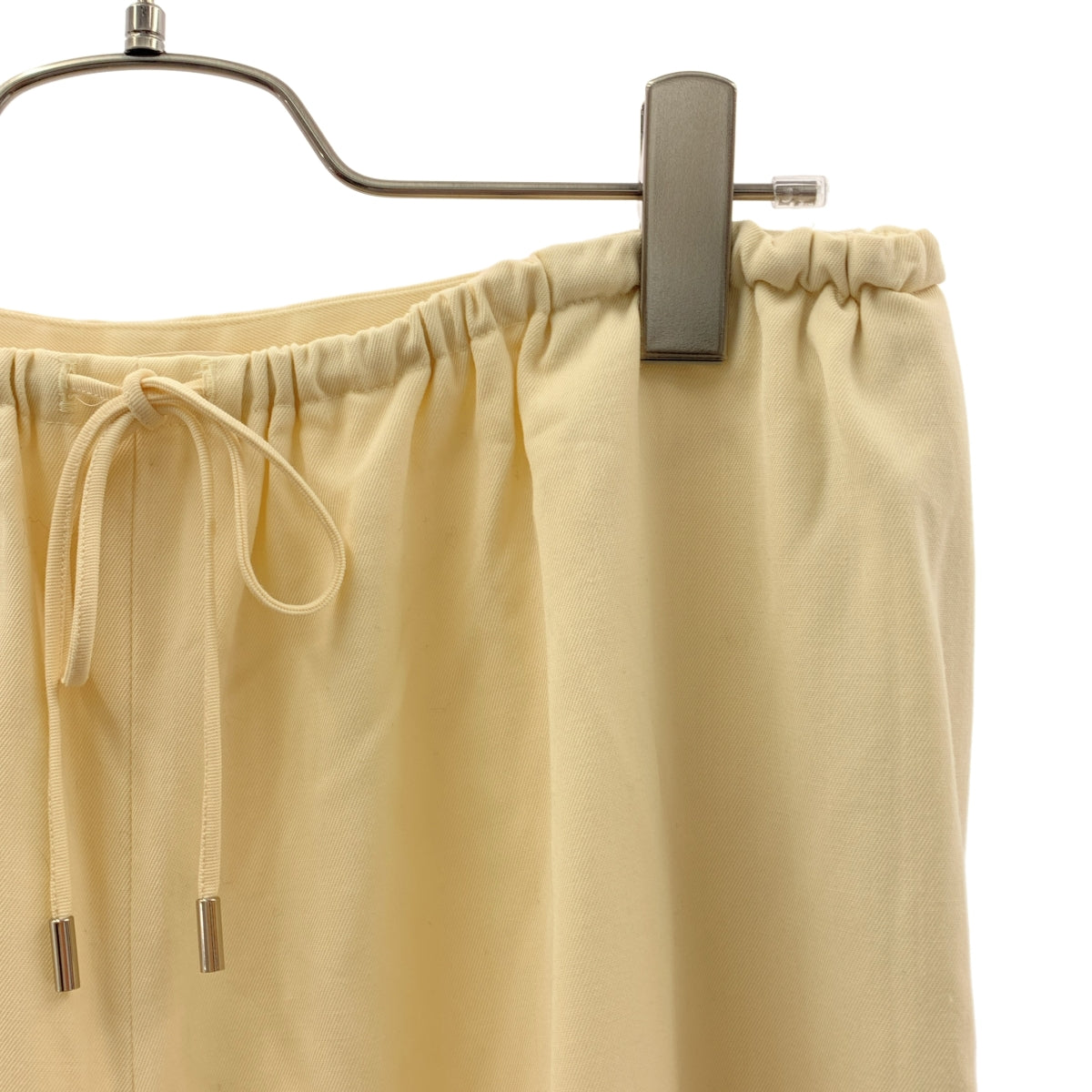 DES PRES / デプレ | ハイツイストギャバジン フロントドロストイージーパンツ | 36 | レディース