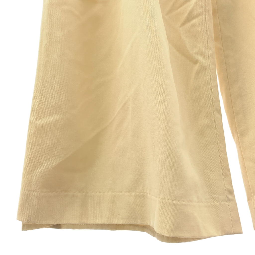 DES PRES / デプレ | ハイツイストギャバジン フロントドロストイージーパンツ | 36 | レディース