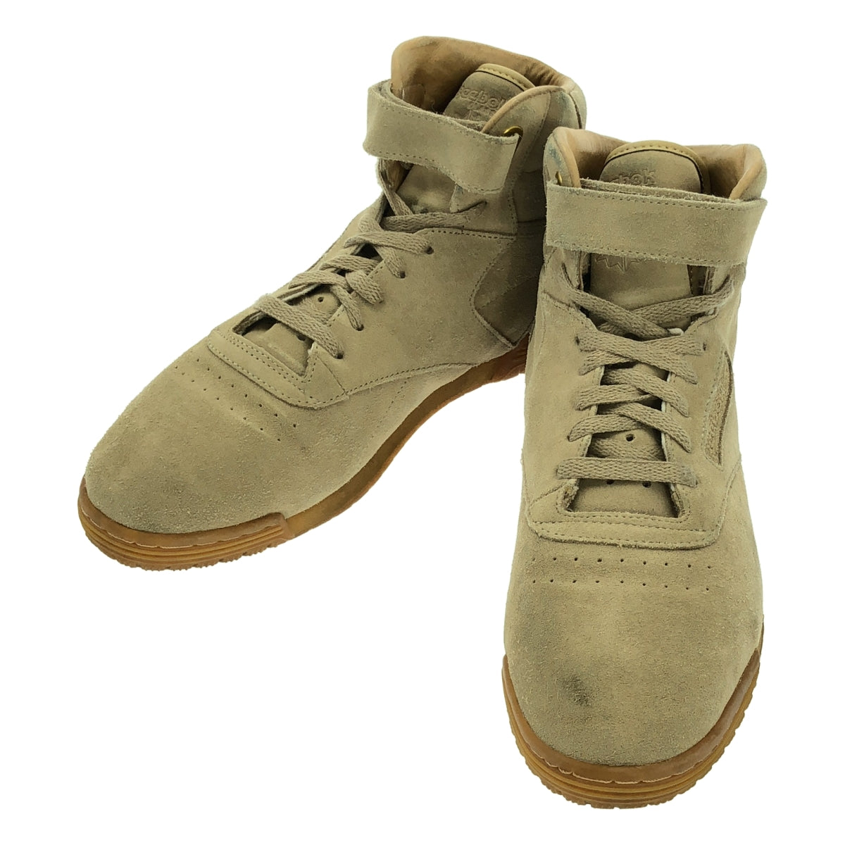 Reebok / リーボック | × Sand.W.Man サンドマンコラボ EX-O-FIT CLEAN Hi VINTAGE エックスオーフィット スエード ハイカットスニーカー | 27.5 | メンズ