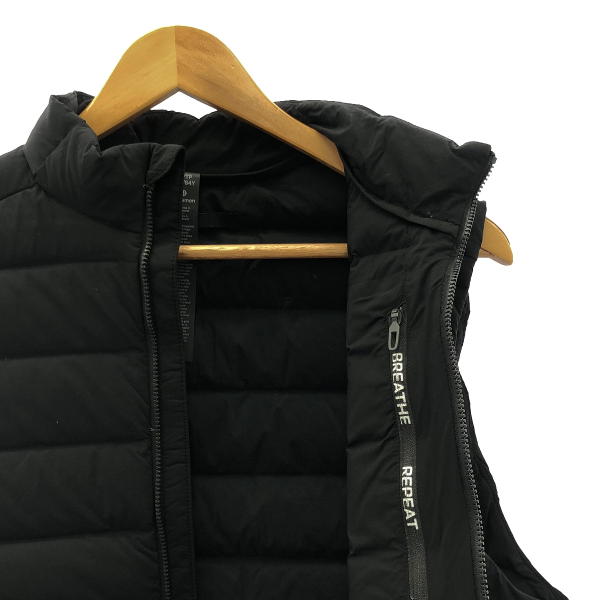lululemon / ルルレモン | スタンドカラー ダウンベスト | XS | ブラック | メンズ