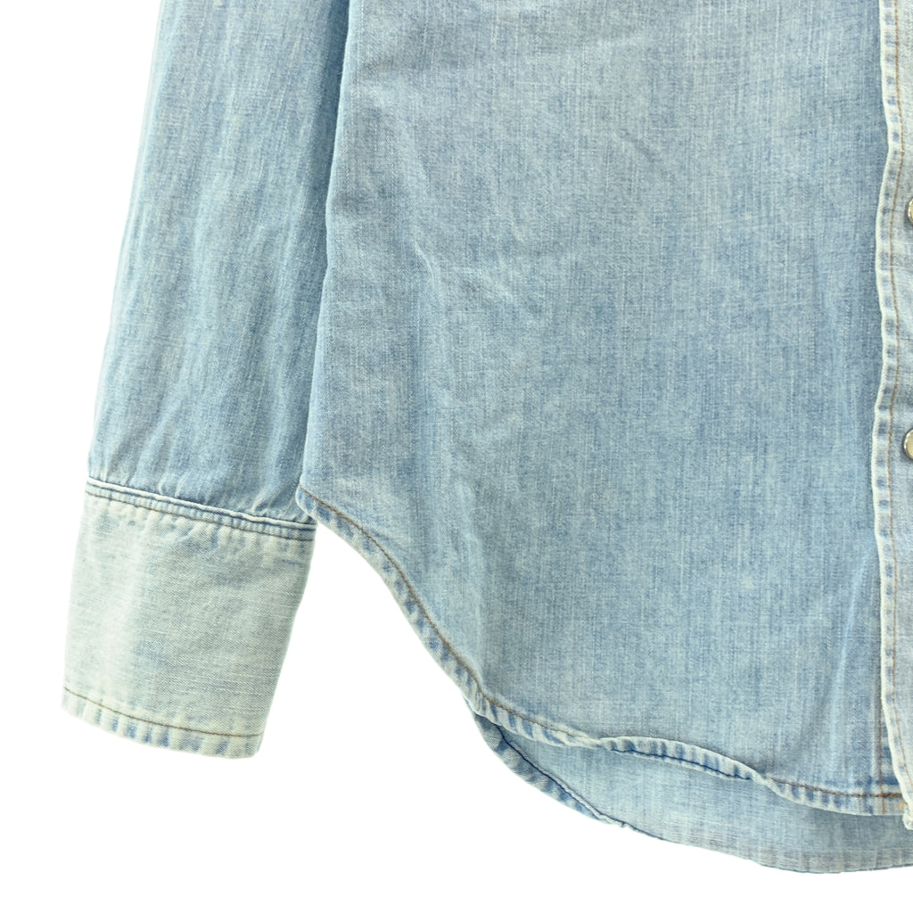 MADISON BLUE / マディソンブルー | デニム ウエスタンデニムシャツ | 00 |