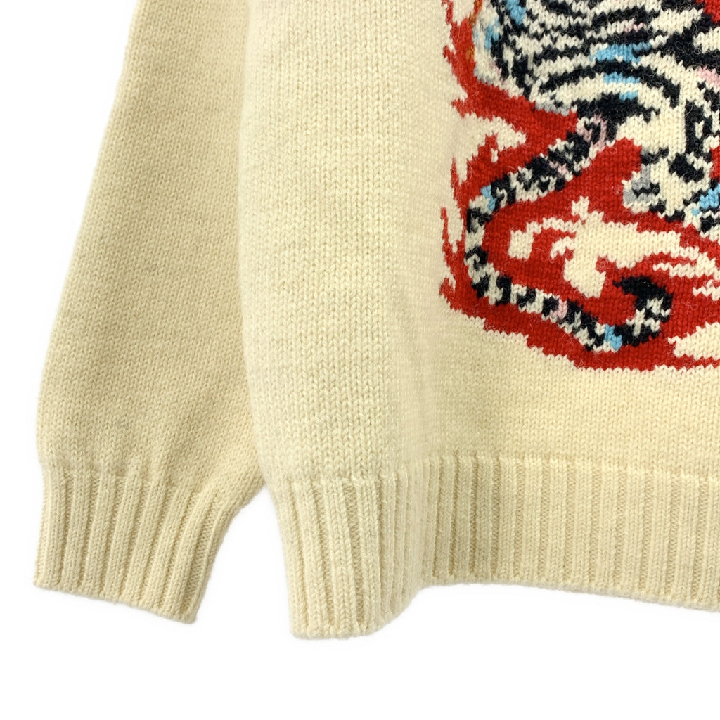 WACKO MARIA / ワコマリア | 2022AW | TIM LEHI / INTARSIA CREW NECK SWEATER プルオーバー ニット | M | メンズ