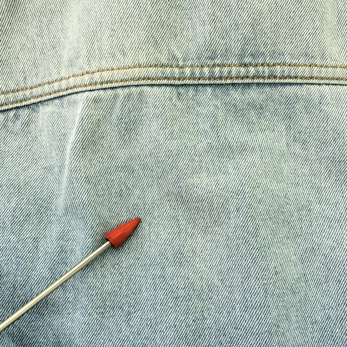 【美品】  Off-White / オフホワイト | 2023SS | TOYBOX BLEACH TWIST SHIRT DRESS デニム ツイスト シャツワンピース | 36 | インディゴ | レディース