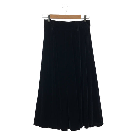 foufou / フーフー | THE DRESS #25 velour flare skirt ベロアフレアスカート | 0 | レディース