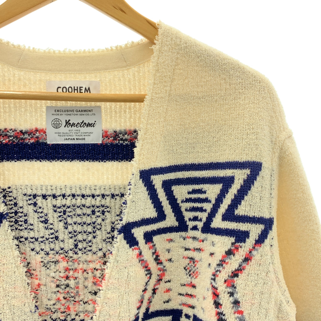 Coohem | NATIVE KNIT 本土印花針織開襟衫 | 38 碼 |