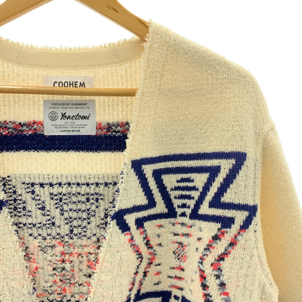 Coohem | NATIVE KNIT 本土印花針織開襟衫 | 38 碼 |