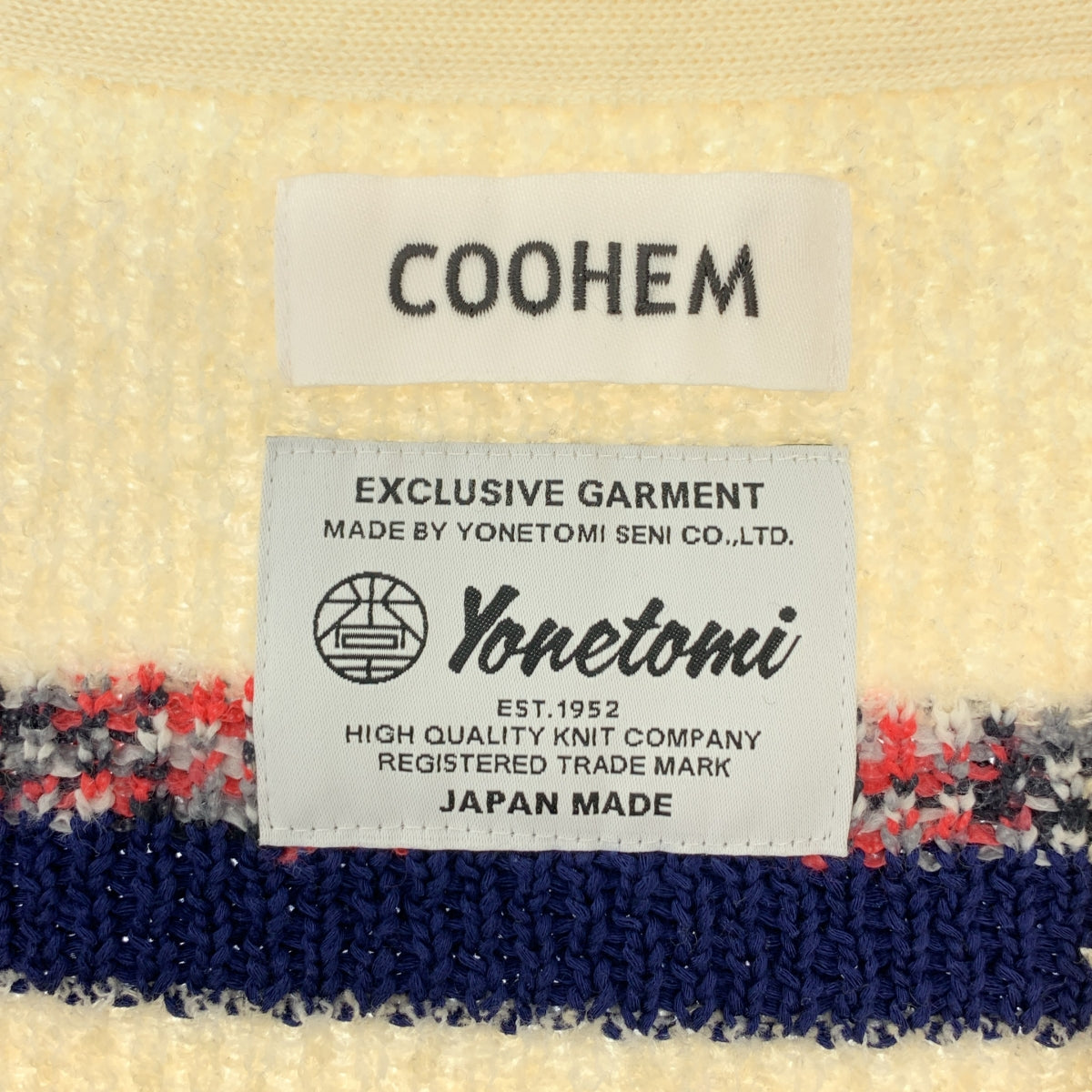 Coohem | NATIVE KNIT 本土印花針織開襟衫 | 38 碼 |