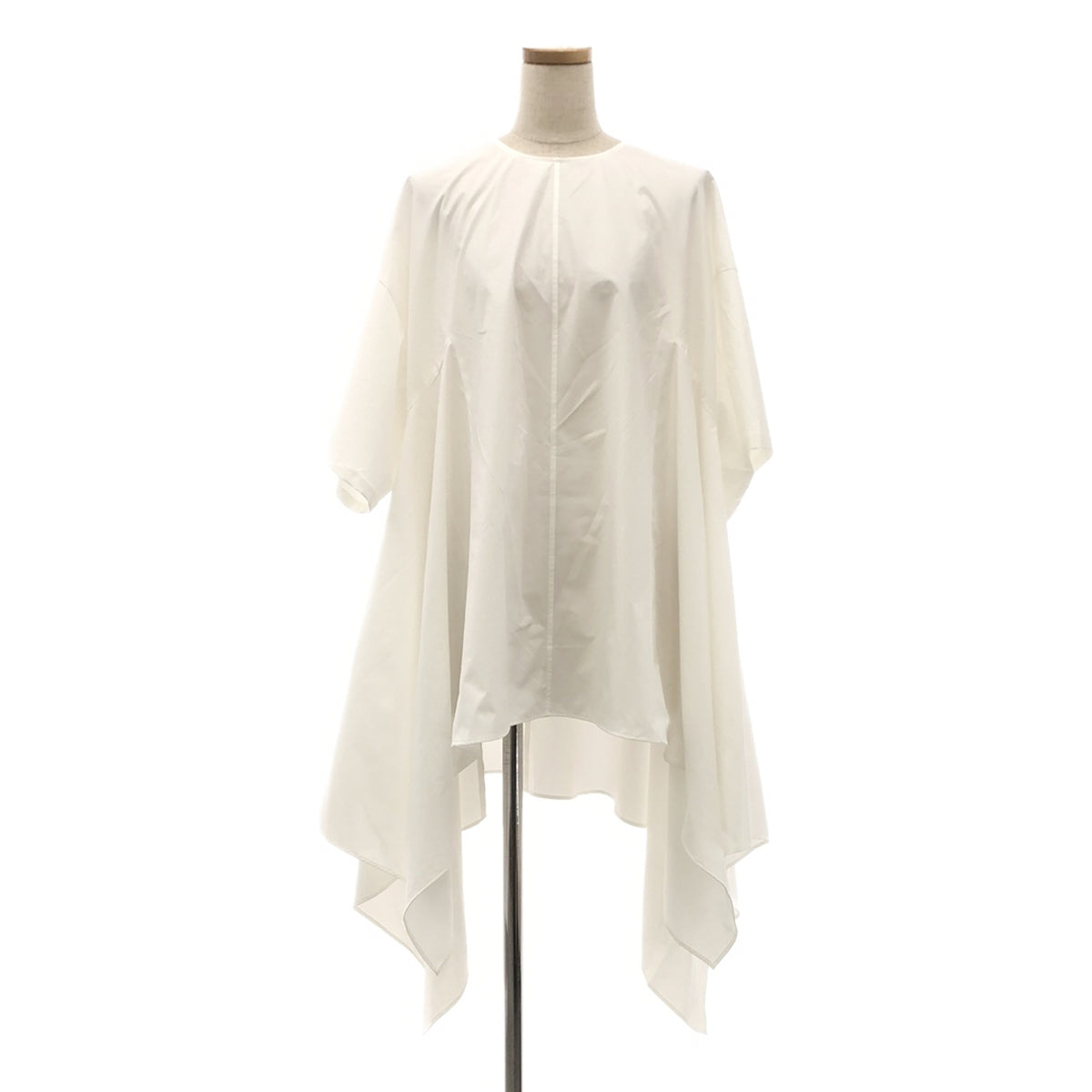 [Good Condition] LE PHIL / Lefil | 2024SS | SOLOTEX Flare Blouse | F | White | Women's