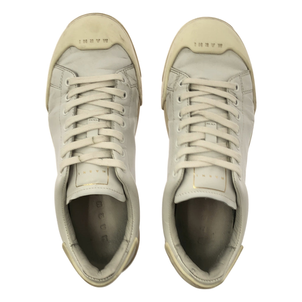 MARNI / マルニ | DADA BUMPER ダダ バンパー レザースニーカー | 24.5 | ホワイト | レディース