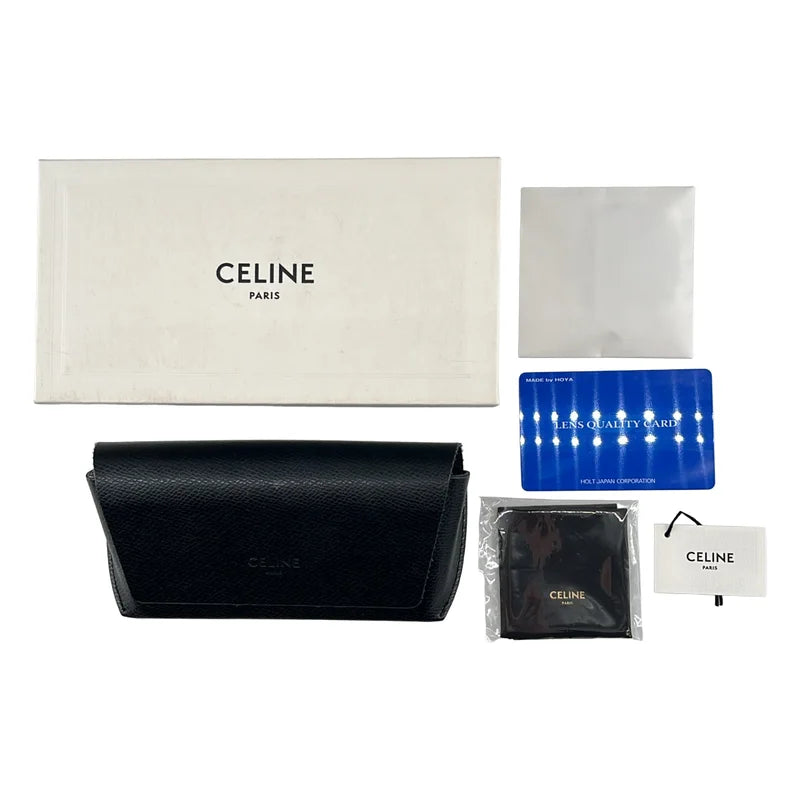 CELINE / セリーヌ | 2トーン キャットアイ サングラス | 50□22 150 | その他