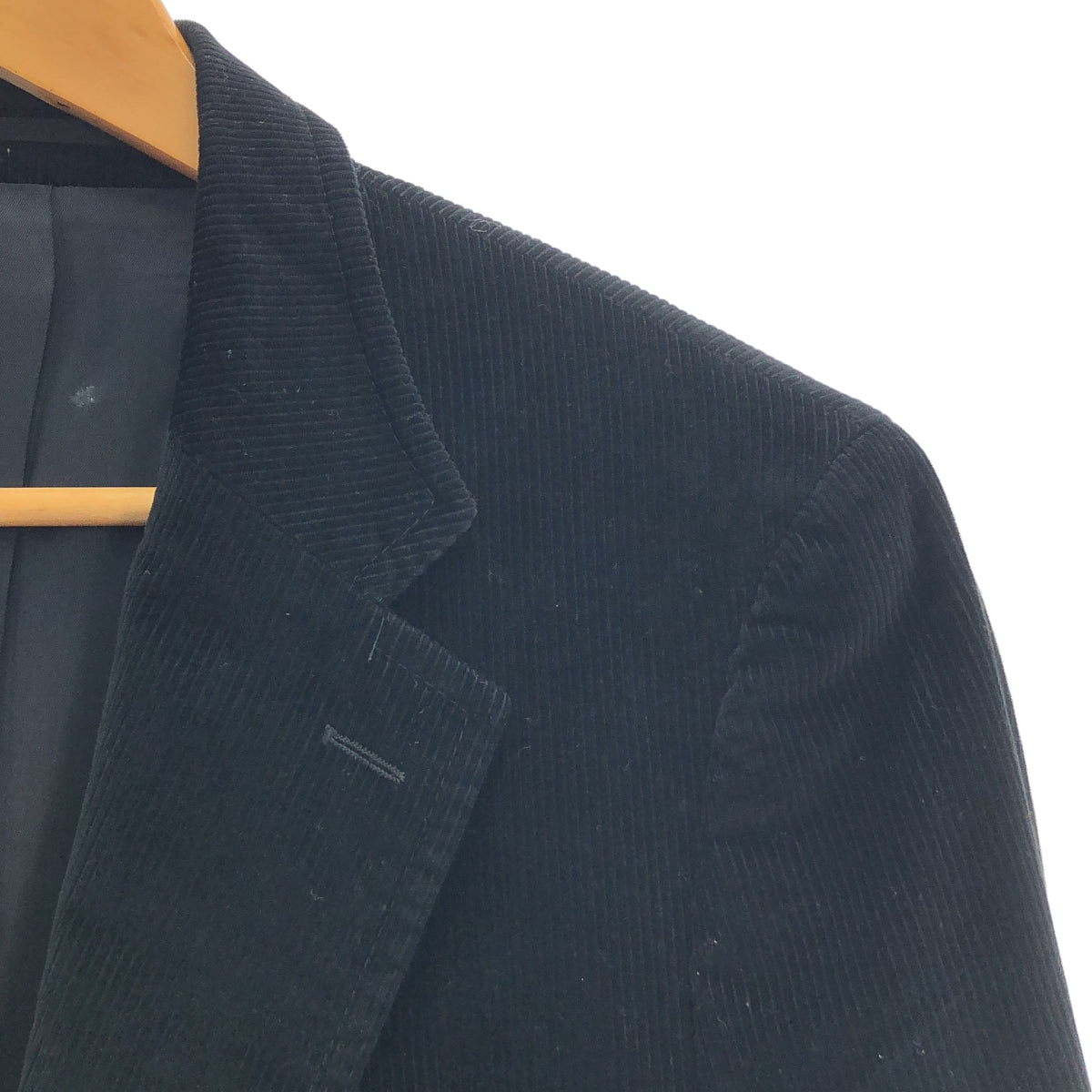 PRADA / プラダ | コーデュロイ 2B シングルブレスト テーラード ジャケット / 総裏地 | 48 | メンズ