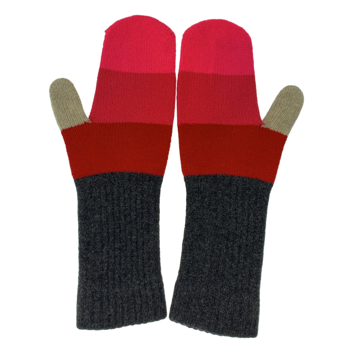 HPFRANCE / HPFRANCE | JO GORDON / 套裝 / 羊毛條紋圍巾和手套 |