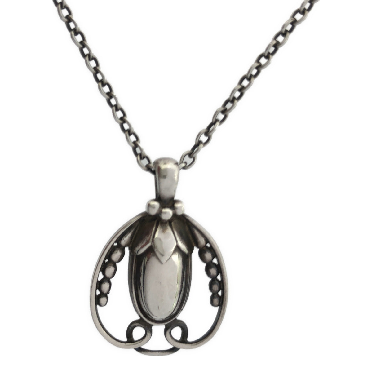 GEORG JENSEN / 喬治詹森 | 925 銀 1990 年項鍊 | 銀 | 女士