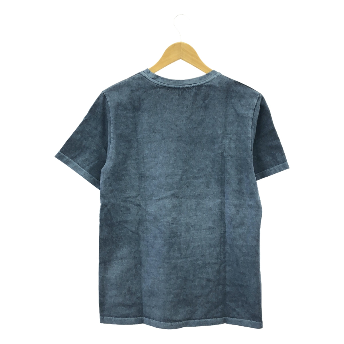 APC / A.P.C. | Dyed Logo T-Shirt Cut and Sewn | XS | Blue | Men's