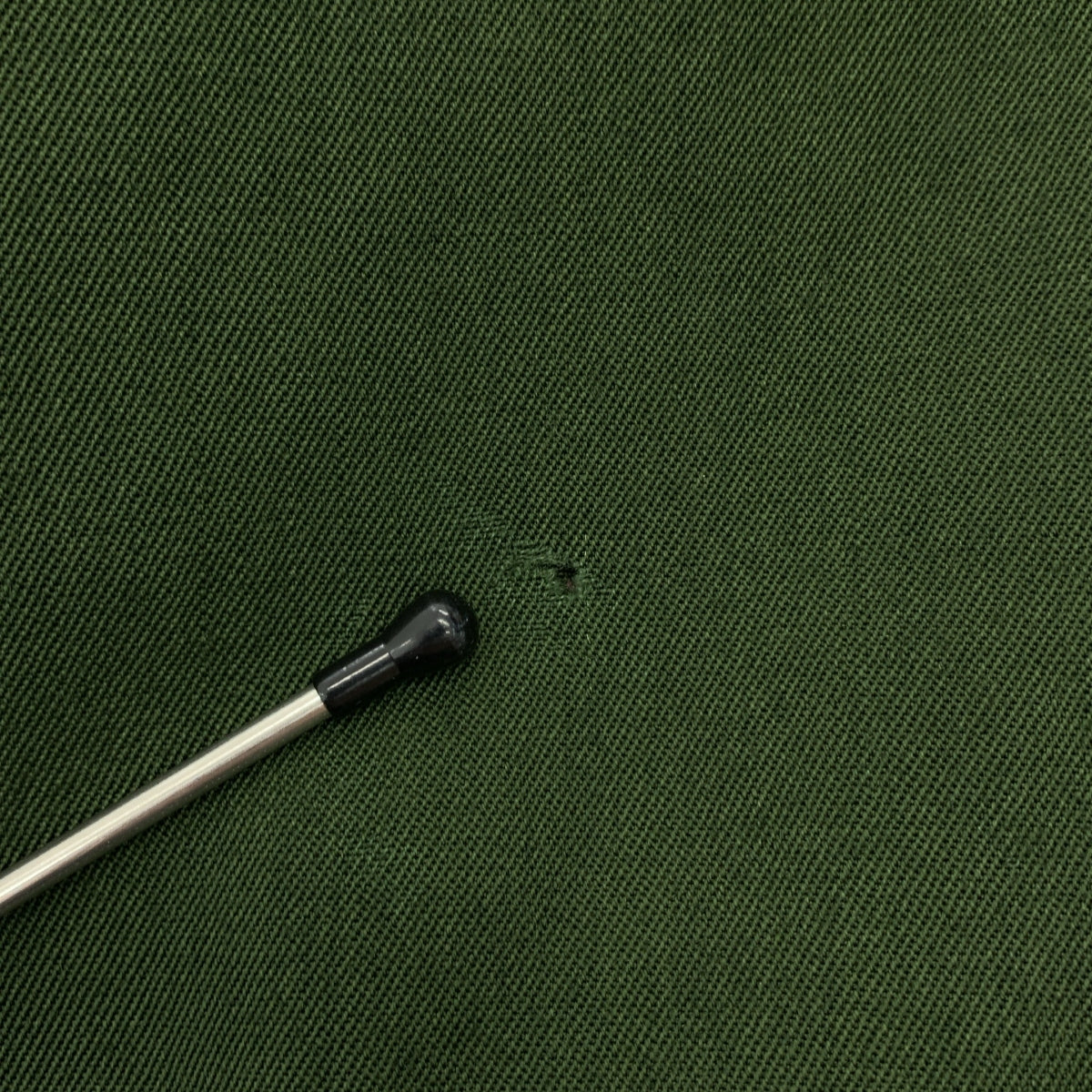 Y's for living / ワイズフォーリビング | 染め加工 変形 ボタンレス オーバー シャツ カーディガン | オリーブ | レディース