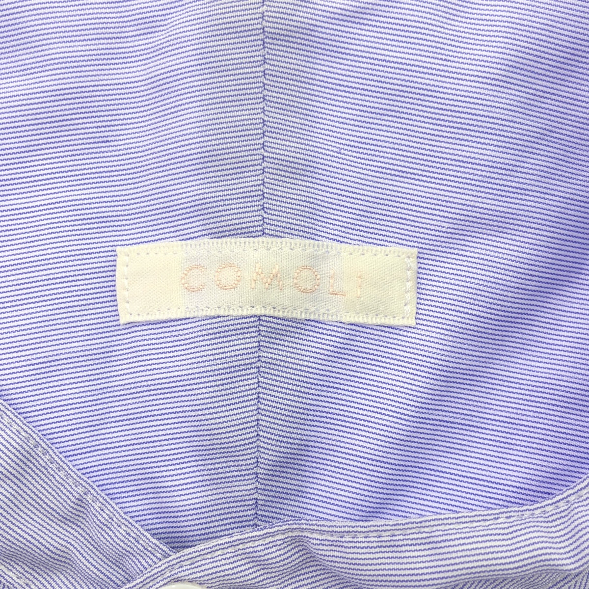 COMOLI / コモリ | | × sign 別注 ポプリン バンドカラー シャツ